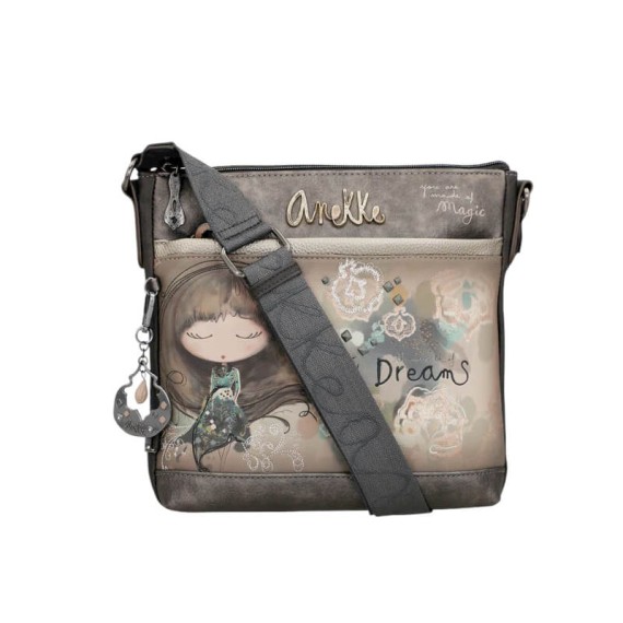 ANEKKE Mala de Tiracolo Média Real Taupe | Ref. 280.41703-069