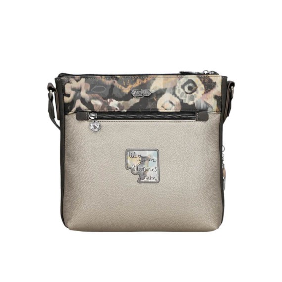 ANEKKE Mala de Tiracolo Média Real Taupe | Ref. 280.41703-069