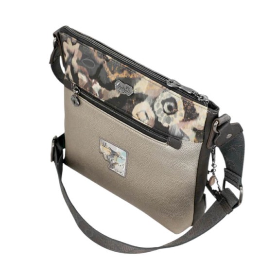 ANEKKE Mala de Tiracolo Média Real Taupe | Ref. 280.41703-069