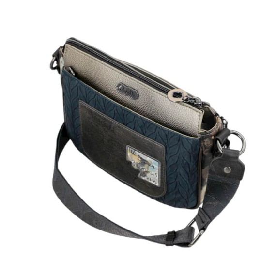 ANEKKE Mala de Tiracolo Pequena Real Taupe | Ref. 280.41703-062