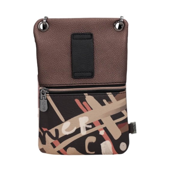 ANEKKE Mini Bolsa Tiracolo 2C Mademoiselle Castanha | Ref. 280.41803-905
