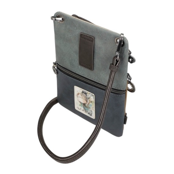 ANEKKE Mini Bolsa Tiracolo 2 Comp. Manifesto Taupe | Ref. 280.41713-905