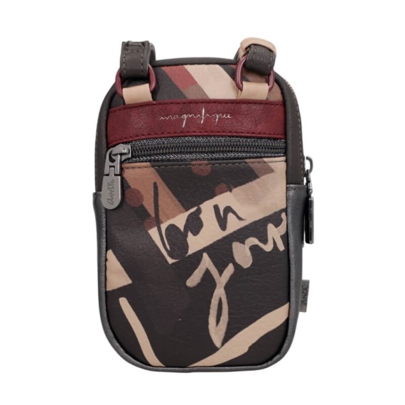 ANEKKE Mini Bolsa Tiracolo Mademoiselle Castanha | Ref. 280.41803-907