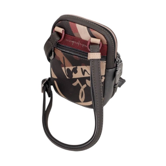 ANEKKE Mini Bolsa Tiracolo Mademoiselle Castanha | Ref. 280.41803-907