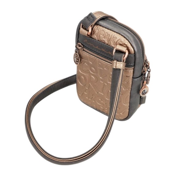 ANEKKE Mini Bolsa Tiracolo Real Smart Pack Taupe | Ref.  280.41783-907