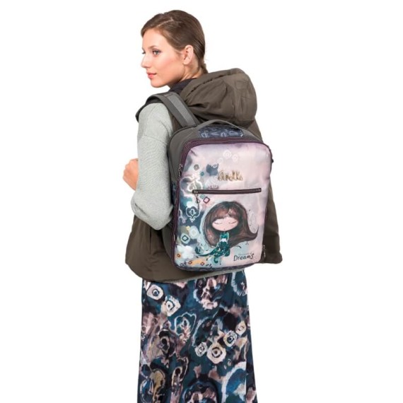 ANEKKE Mochila de Viagem Grande EasyJet Real Verde-Oliva | Ref. 41575-012