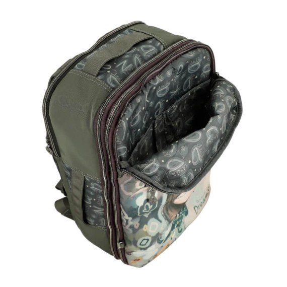 ANEKKE Mochila de Viagem Grande EasyJet Real Verde-Oliva | Ref. 41575-012