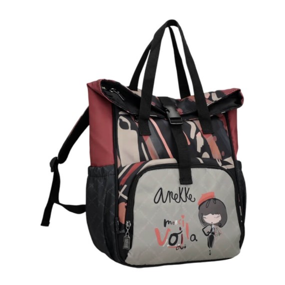 ANEKKE Mochila de Viagem Grande Mademoiselle Preta | Ref.  280.41585-021