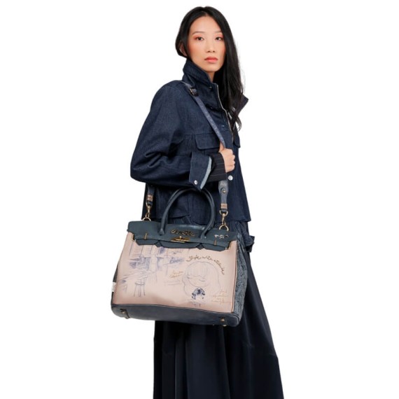 ANEKKE Pasta de Documentos Studio Azul | Ref. 280.41846-120