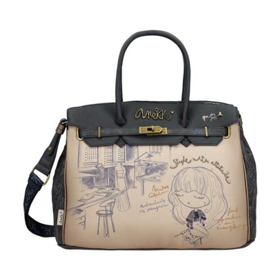 ANEKKE Pasta de Documentos Studio Azul | Ref. 280.41846-120