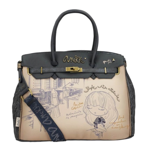 ANEKKE Pasta de Documentos Studio Azul | Ref. 280.41846-120