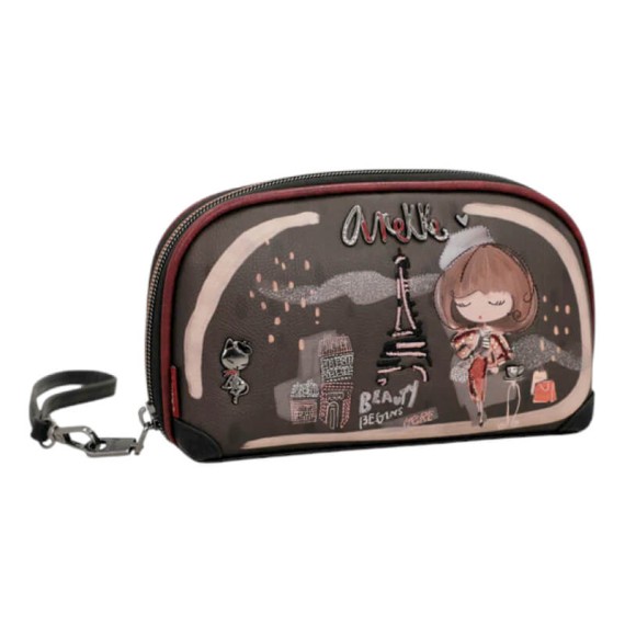 ANEKKE Bolsa / Carteira RFID Mademoiselle Preta | Ref. 280.41809-709