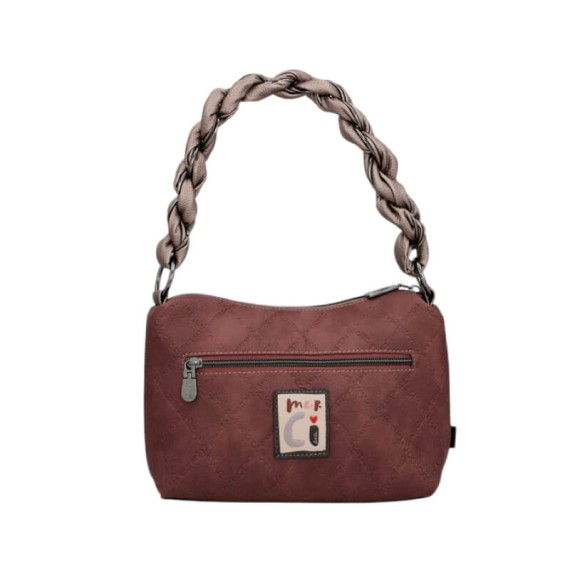 ANEKKE Bolsa de Alça Curta c/ Tiracolo Mademoiselle Preta | Ref. 280.41803-478