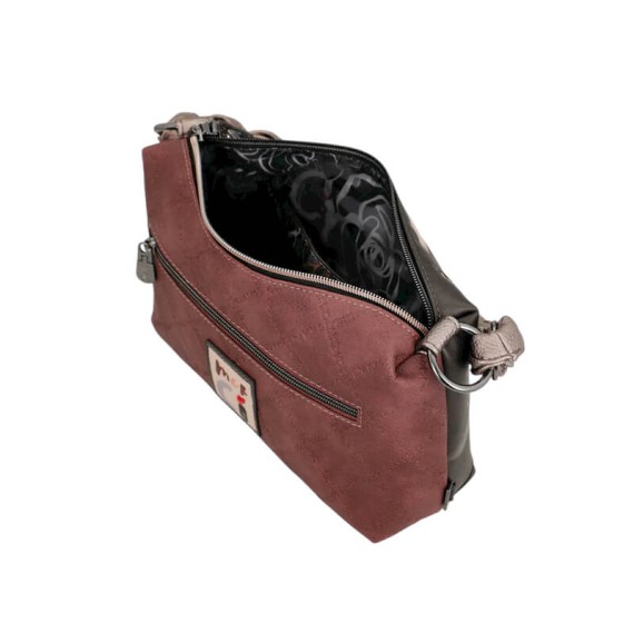 ANEKKE Bolsa de Alça Curta c/ Tiracolo Mademoiselle Preta | Ref. 280.41803-478