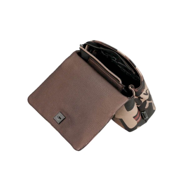 ANEKKE Bolsa de Mão Pequena c/ Tiracolo Parisian Preta | Ref. 280.41813-533