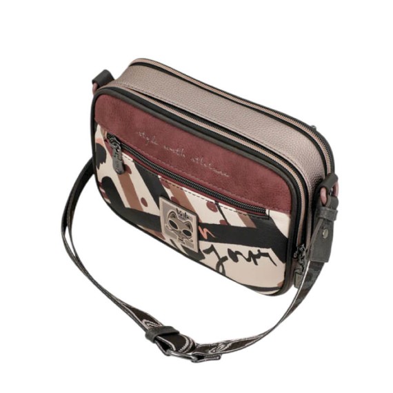 ANEKKE Bolsa de Tiracolo 2C Mademoiselle Preta | Ref. 280.41803-183