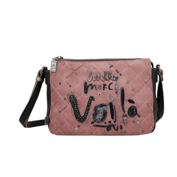 ANEKKE Bolsa de Tiracolo 3C Parisian Rosa | Ref. 280.41813-184