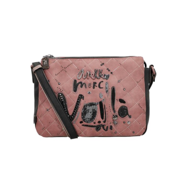 ANEKKE Bolsa de Tiracolo 3C Parisian Rosa | Ref. 280.41813-184