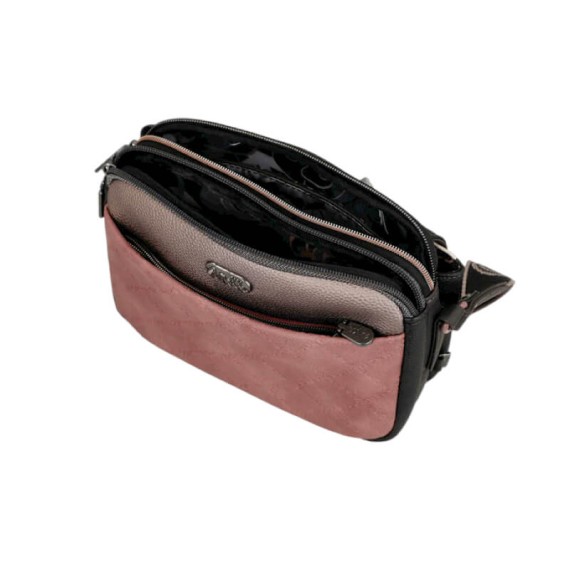 ANEKKE Bolsa de Tiracolo c/ Aba Parisian Preta | Ref. 280.41813-349