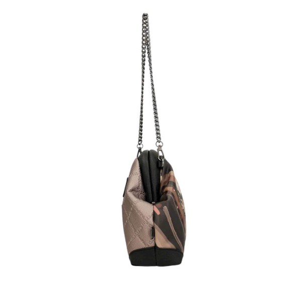ANEKKE Bolsa de Tiracolo c/ Alça Ombro Parisian Castanha | Ref. 280.41813-297