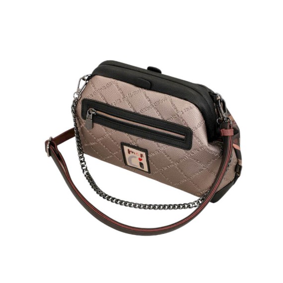 ANEKKE Bolsa de Tiracolo c/ Alça Ombro Parisian Castanha | Ref. 280.41813-297