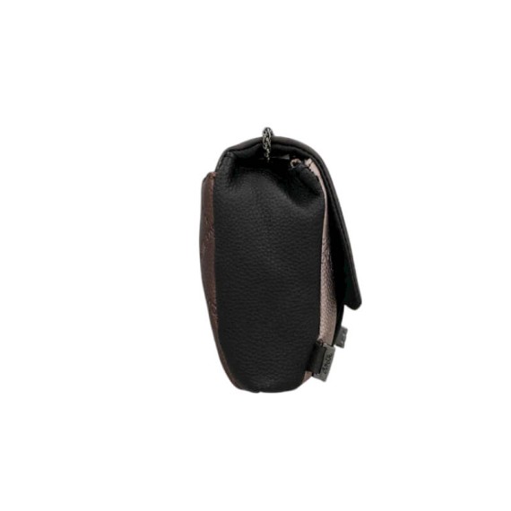 ANEKKE Bolsa de Tiracolo Pequena c/ Pala Mademoiselle Preta | Ref. 280.41803-535