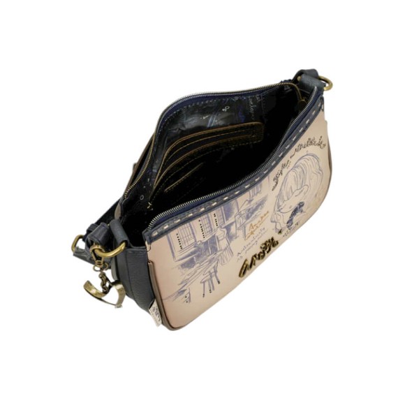 ANEKKE Bolsa de Tiracolo Pequena Studio Azul | Ref. 280.41843-023