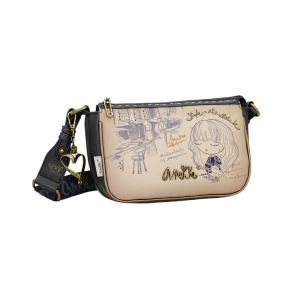 ANEKKE Bolsa de Tiracolo Pequena Studio Azul | Ref. 280.41843-023