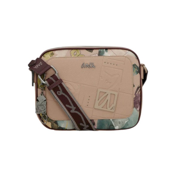 ANEKKE Bolsa de Tiracolo Tripla Evolution Bege | Ref. 280.41773-188