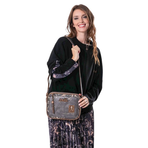 ANEKKE Bolsa de Tiracolo Tripla Real Smart Pack Bege | Ref. 280.41783-188