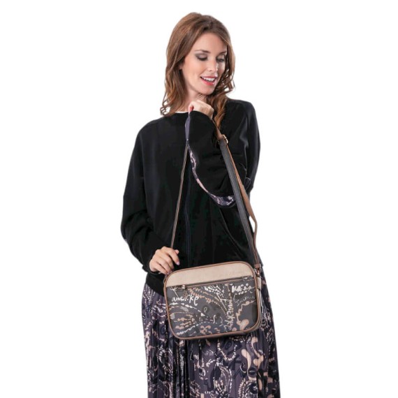 ANEKKE Bolsa de Tiracolo Tripla Real Smart Pack Bege | Ref. 280.41783-188