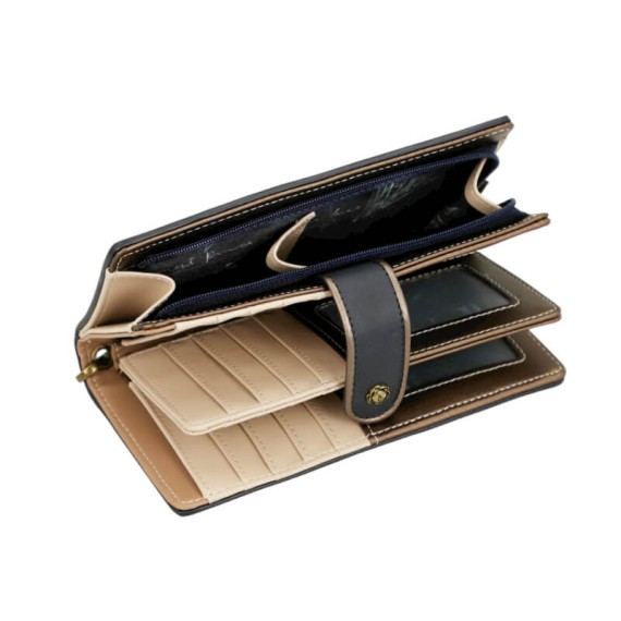 ANEKKE Carteira de Senhora Grande RFID Boutique Azul | Ref. 280.41859-901