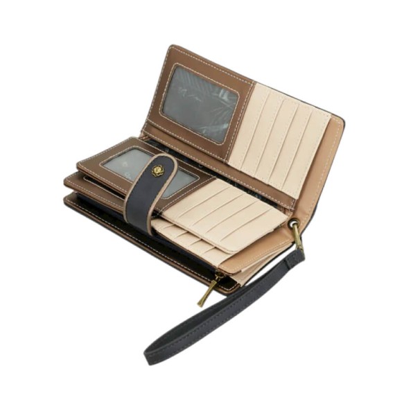 ANEKKE Carteira de Senhora Grande RFID Boutique Azul | Ref. 280.41859-901