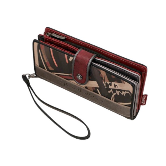 ANEKKE Carteira de Senhora Grande RFID Mademoiselle Preta | Ref. 280.41809-901