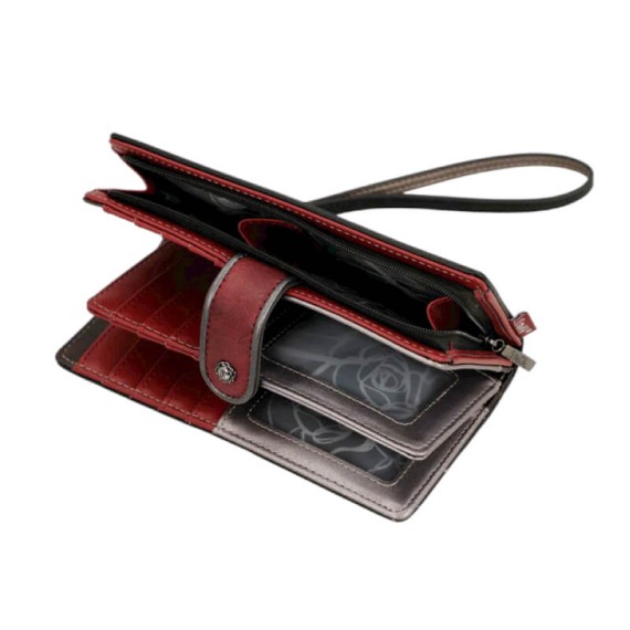 ANEKKE Carteira de Senhora Grande RFID Mademoiselle Preta | Ref. 280.41809-901