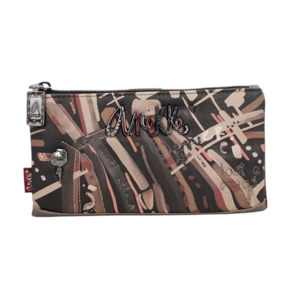 ANEKKE Carteira Grande Flexível RFID Parisian Preta | Ref. 280.41819-906