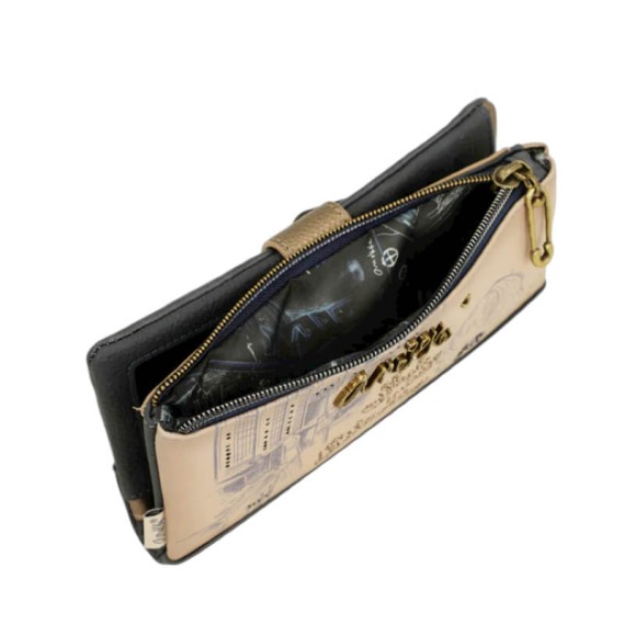 ANEKKE Carteira Grande Flexível RFID Studio Azul | Ref. 280.41849-906