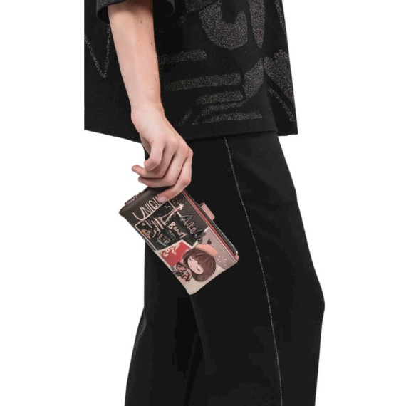 ANEKKE Carteira Grande RFID Mademoiselle Castanha | Ref. 280.41809-907