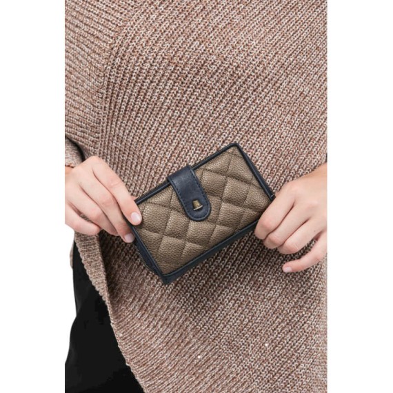 ANEKKE Carteira Média RFID Boutique Azul | Ref. 280.41859-909