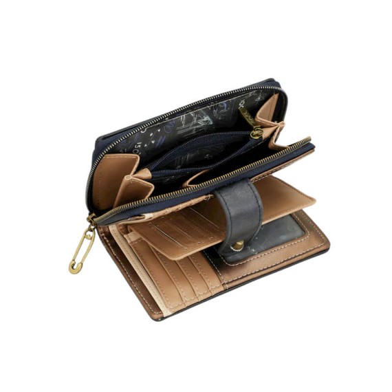 ANEKKE Carteira Média RFID Boutique Azul | Ref. 280.41859-909