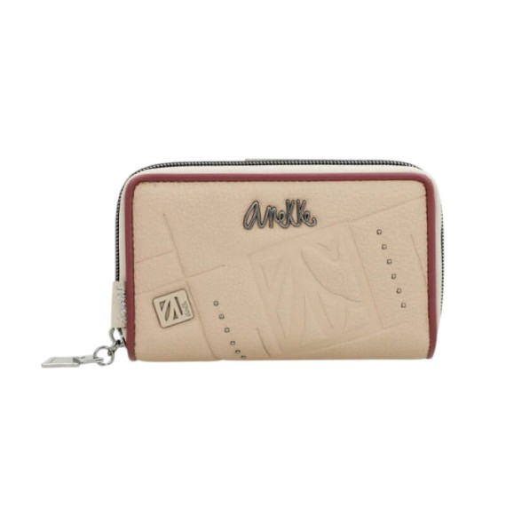 ANEKKE Carteira Média RFID Evolution Bege | Ref. 280.41779-909