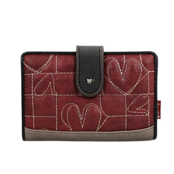 ANEKKE Carteira Média RFID Mademoiselle Preta | Ref. 280.41809-902