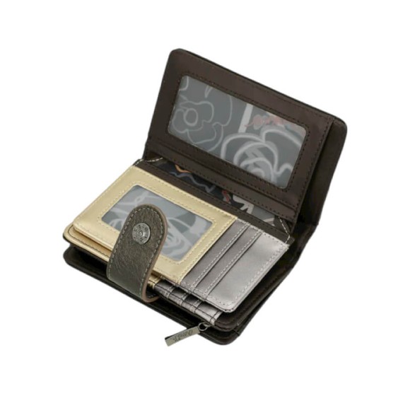 ANEKKE Carteira Média RFID Nature Koko Preta | Ref. 280.41869-902