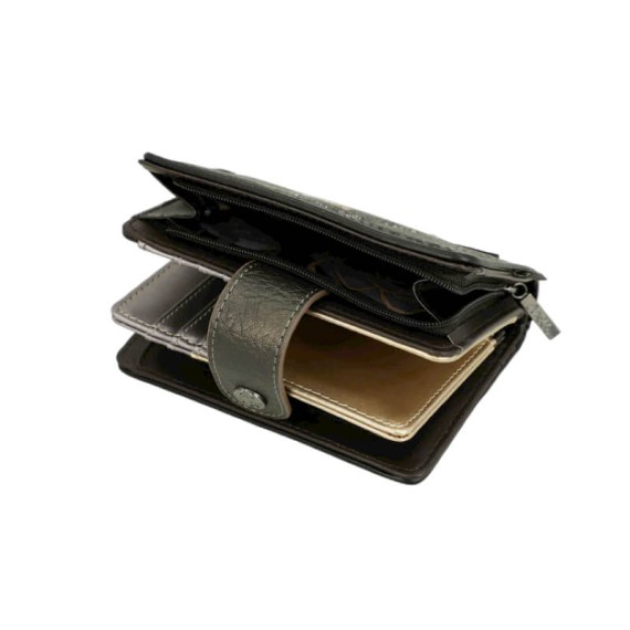 ANEKKE Carteira Média RFID Nature Koko Preta | Ref. 280.41869-902