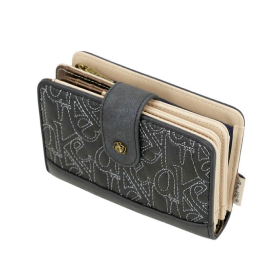 ANEKKE Carteira Média RFID Studio Azul | Ref. 280.41849-902