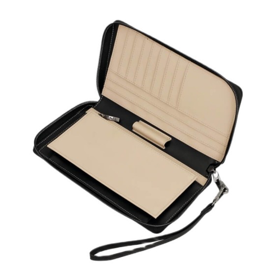 ANEKKE Carteira Passaporte RFID Parisian Preta | Ref. 280.41589-001ANEKKE Carteira Passaporte RFID Parisian Preta | Ref. 280.41589-001