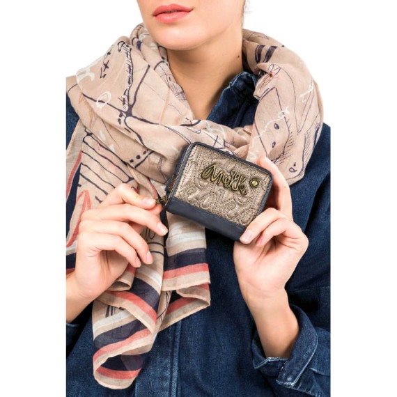 ANEKKE Carteira Pequena RFID Boutique Azul | Ref. 280.41859-903