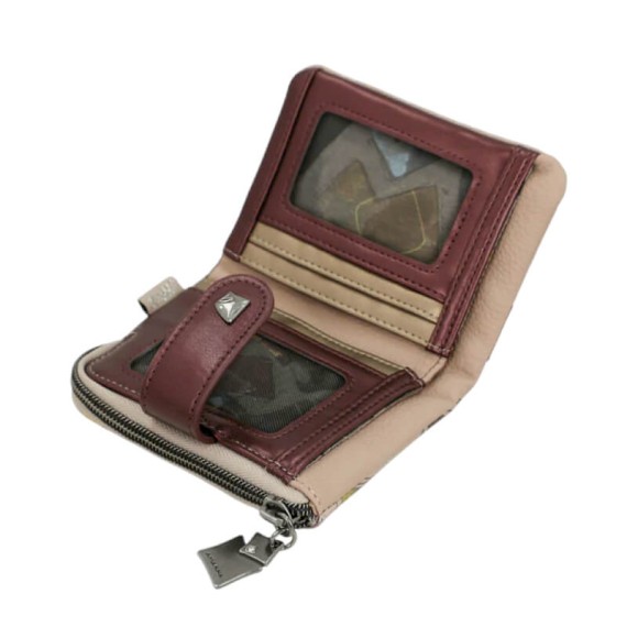 ANEKKE Carteira Pequena RFID Evolution Bege | Ref. 280.41779-910