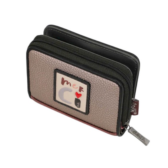 ANEKKE Carteira Pequena RFID Mademoiselle Preta | Ref. 280.41809-903