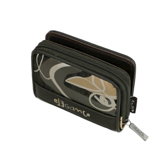 ANEKKE Carteira Pequena RFID Nature Koko Preta | Ref. 280.41869-903